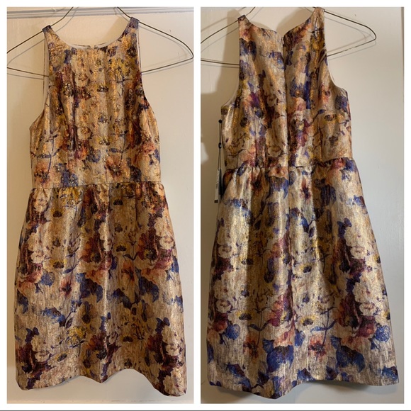 🆕NWT Anthropologie gold BHLDN Curtsy Dress - Picture 5 of 16